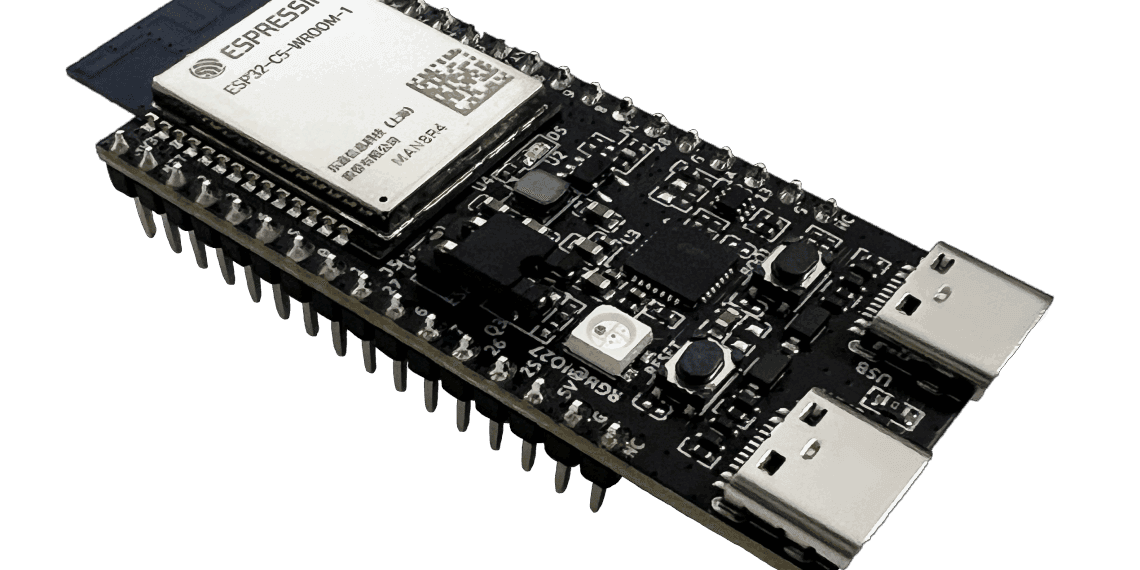 It took Espressif three years, and finally, the mass production of the ESP32-C5 chip and development board has started.